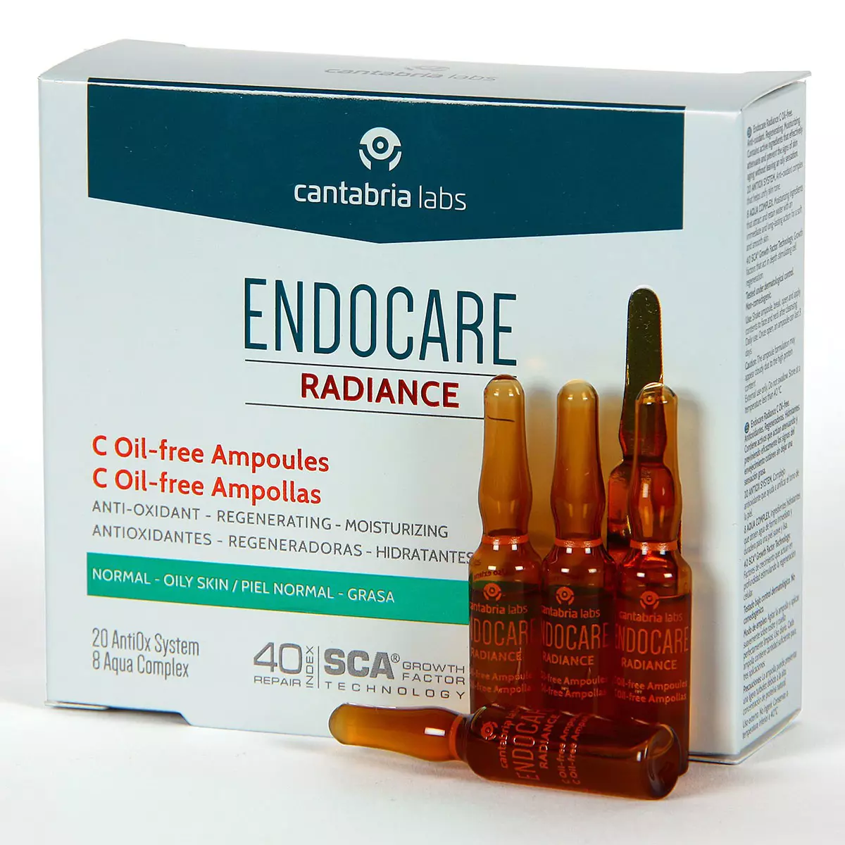 Endocare radiance 10 ampollas