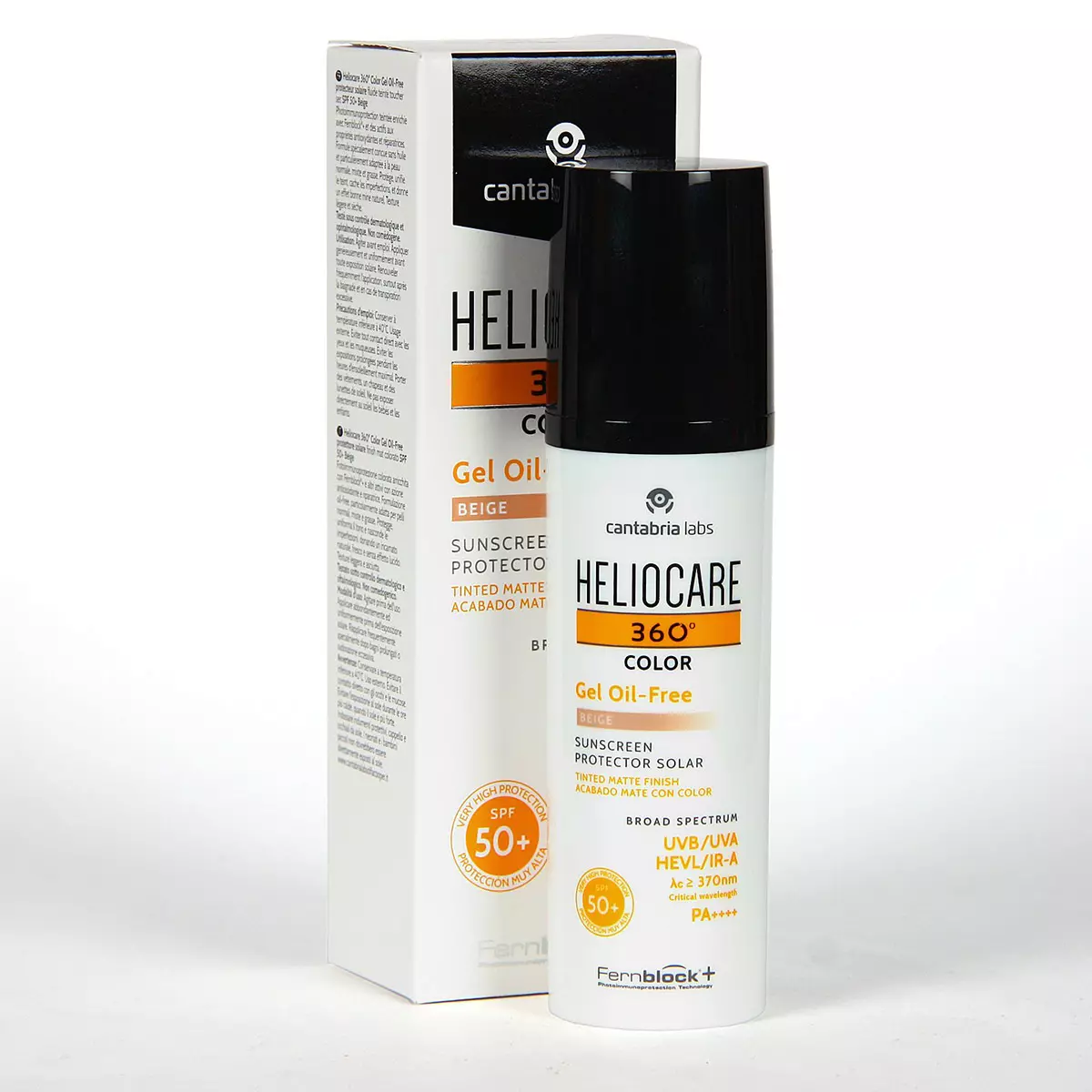 Heliocare 360 color gel oil free beige